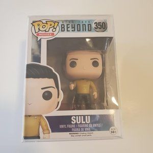 New FUNKO POP #350 Movies /STAR TREK BEYOND - SULU Vinyl Figure good condition